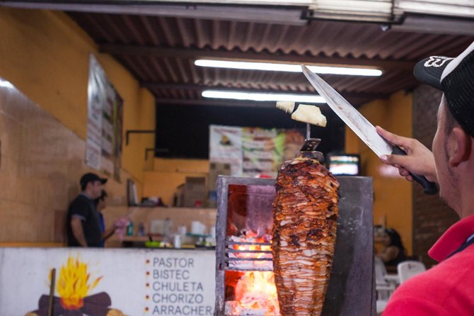 Taco Adventure Evening Food Tour with Vallarta Food Tours - Marlin tacos at Mariscos La Tía Ñaña