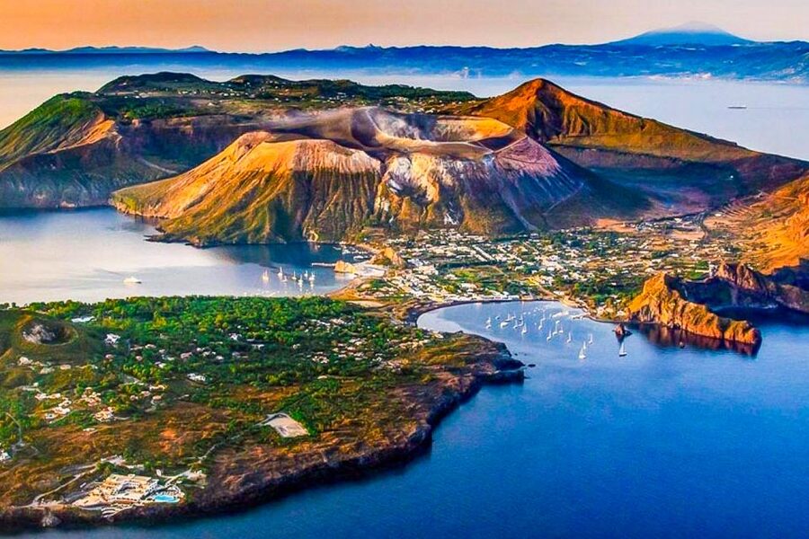 Tropea: Lipari, Panarea, and Stromboli Boat Tour by Night - Panarea from 3:30: pretty streets and a short stop