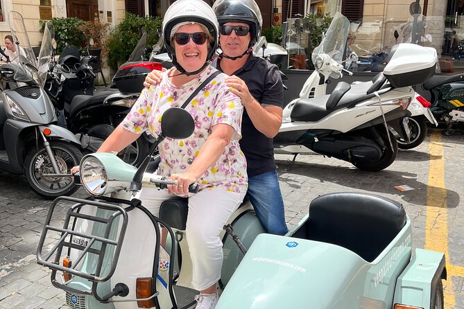 Vespa Sidecar Tour By Night with Pickup - Why a Vespa is a smart way to see Rome at night