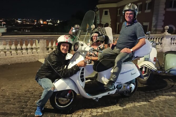 Vespa Sidecar Tour By Night with Pickup - Trastevere brings gelato, coffee, and local flavor