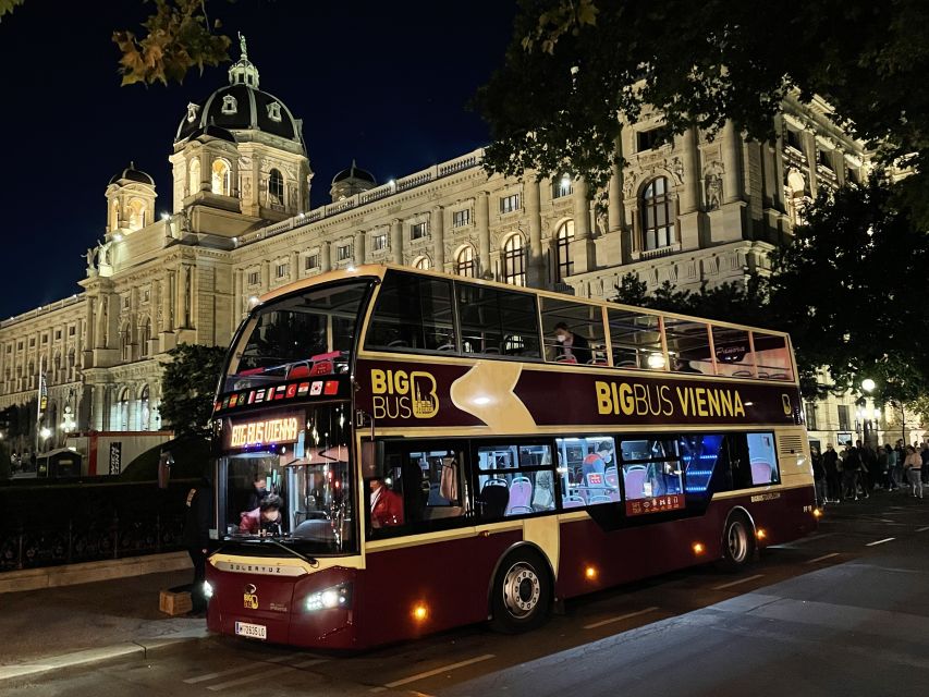 Vienna: Big Bus City Highlights Night Tour with Live Guide - Is $40 a fair price?