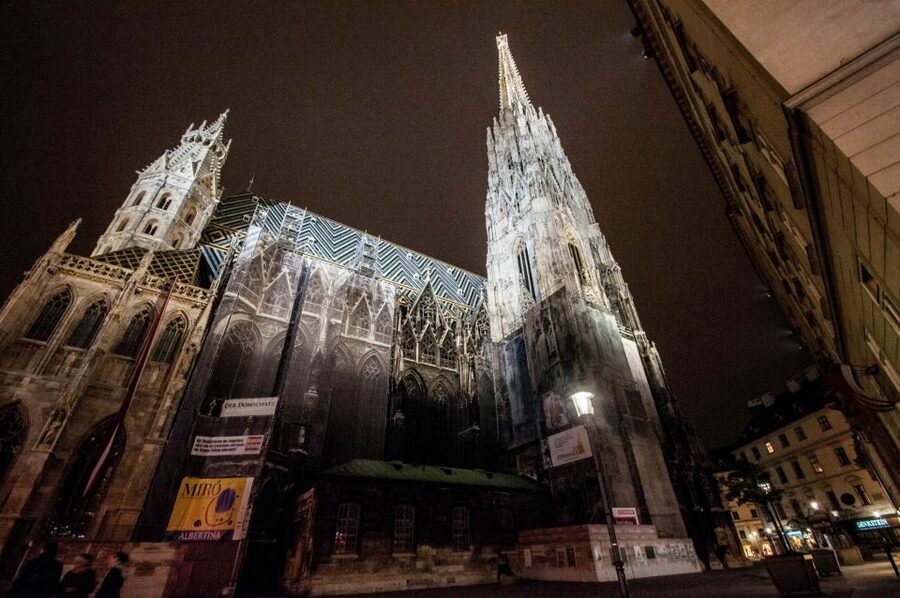 Vienna: Ghosts and Legends Guided Nighttime Walking Tour - The Augustinian Church and the old imperial center