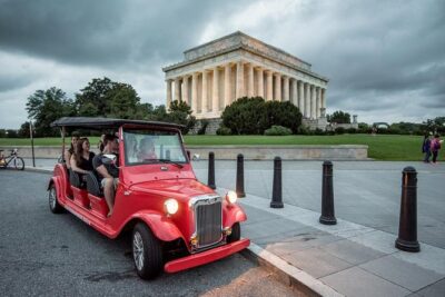 Washington DC Moonlight Tour by Electric Cart