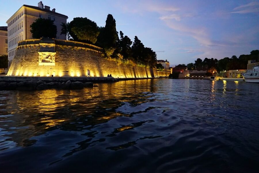Zadar: Sunset and Night Cruise with Unlimited Sparkling Wine - Hearing the Sea Organ from the boat